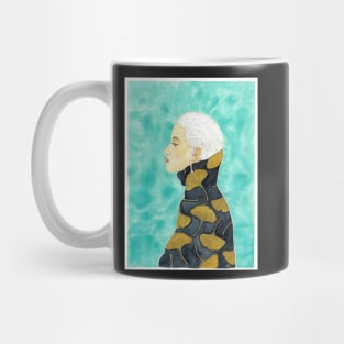 Ginkgo lady Mug